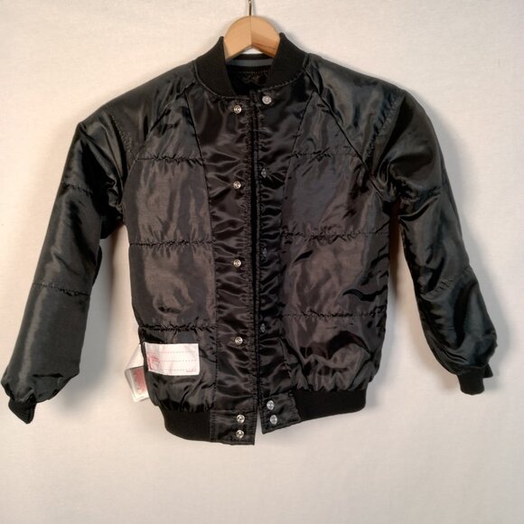 Disney Parks Cars Movie Lightning McQueen Satin Bomber Jacket Youth 5/6 Racing - Picture 3 of 16